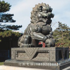 銅雕獅子,北京獅銅雕