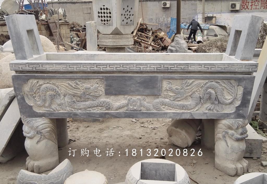 石雕鼎，青石鼎雕塑