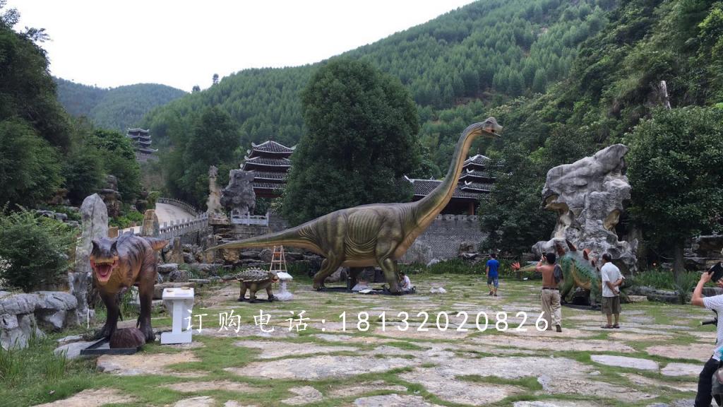 玻璃鋼恐龍雕塑,仿真恐龍雕塑 (3)