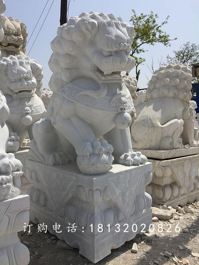 北京獅石雕,漢白玉獅子石雕 (2)