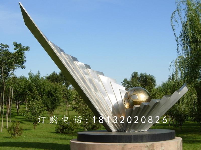 不銹鋼明珠雕塑,公園不銹鋼雕塑