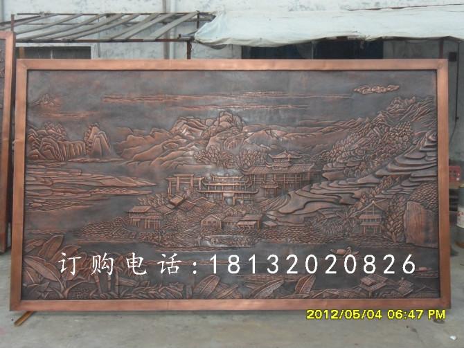 浮雕畫,廣場銅浮雕