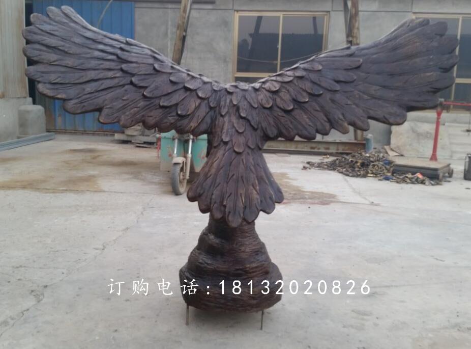 雄鷹展翅銅雕,廣場(chǎng)銅雕鷹 (3)