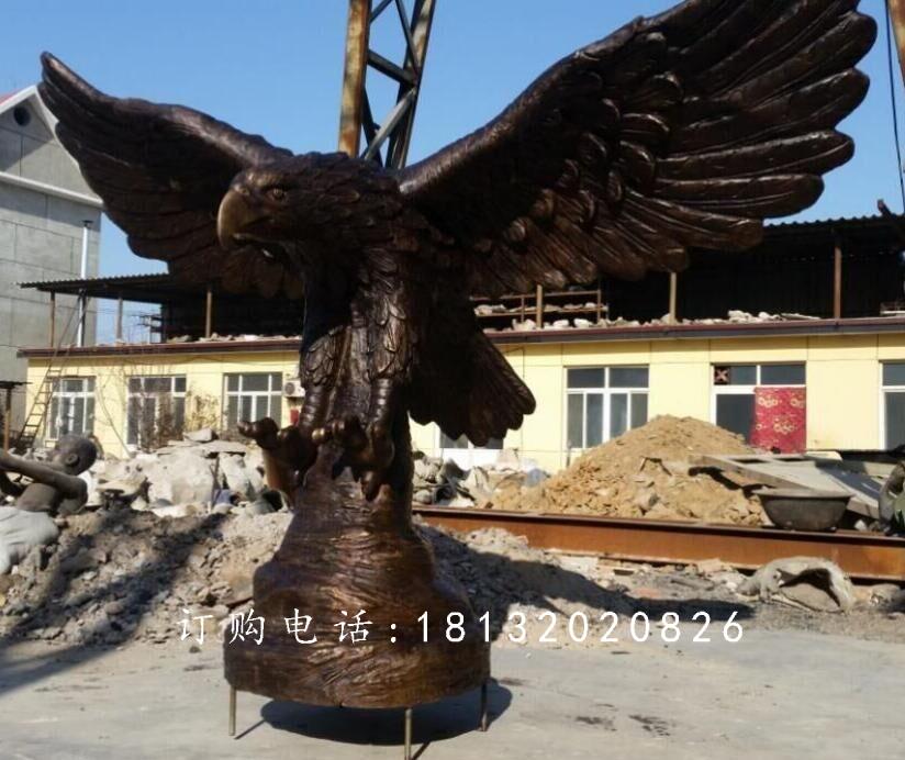 雄鷹展翅銅雕,廣場(chǎng)銅雕鷹