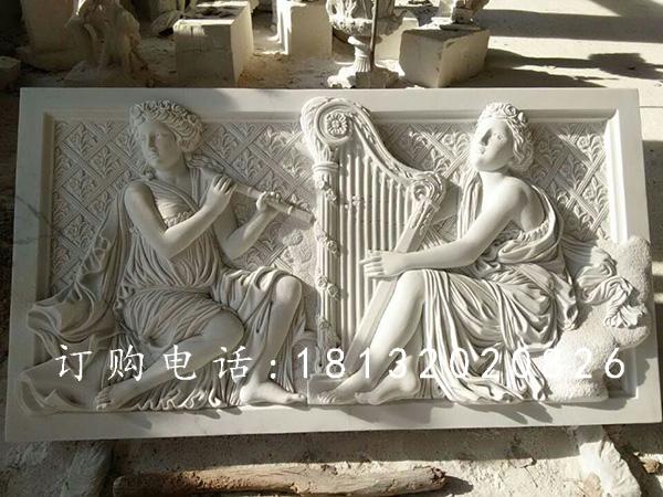 漢白玉浮雕,石頭浮雕雕塑