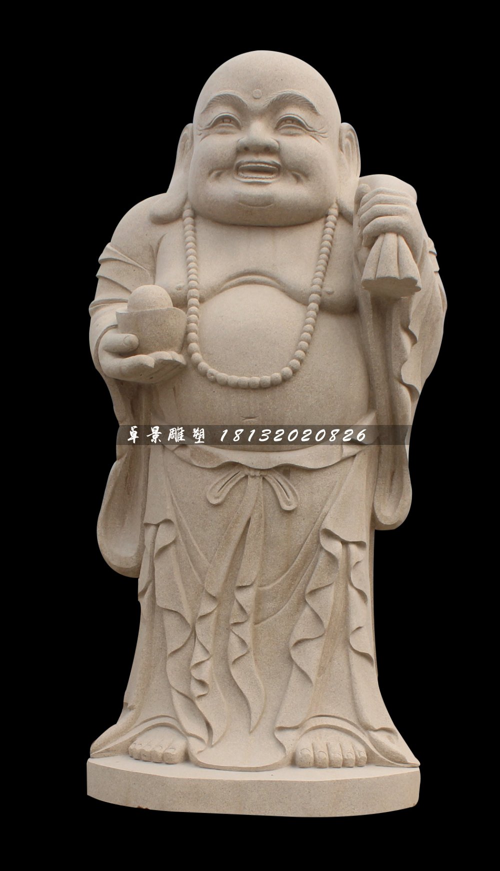 彌勒佛石雕,立式彌勒佛雕塑 (2)