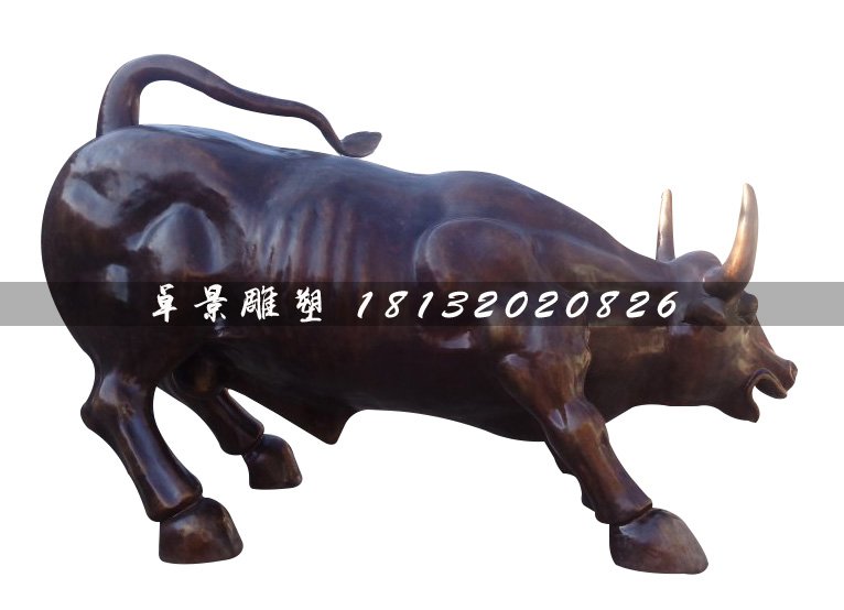 華爾街銅牛,廣場動物銅雕 (1)