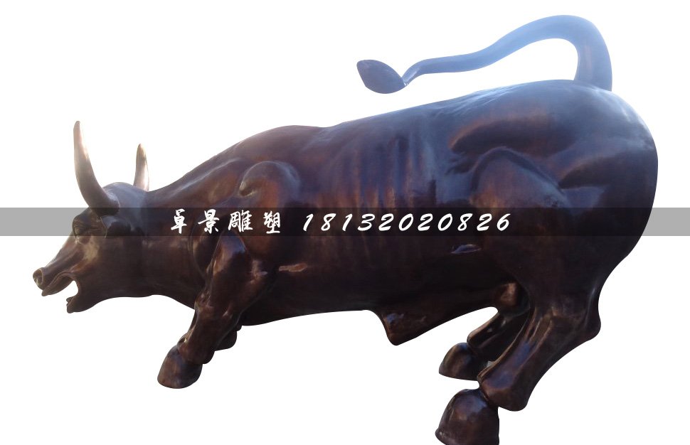 華爾街銅牛,廣場動物銅雕 (2)