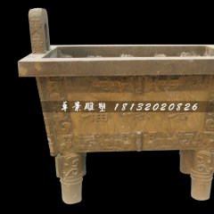 銅雕鼎,福祿壽鼎銅雕