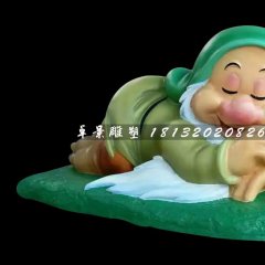 小矮人雕塑，玻璃鋼卡通雕塑