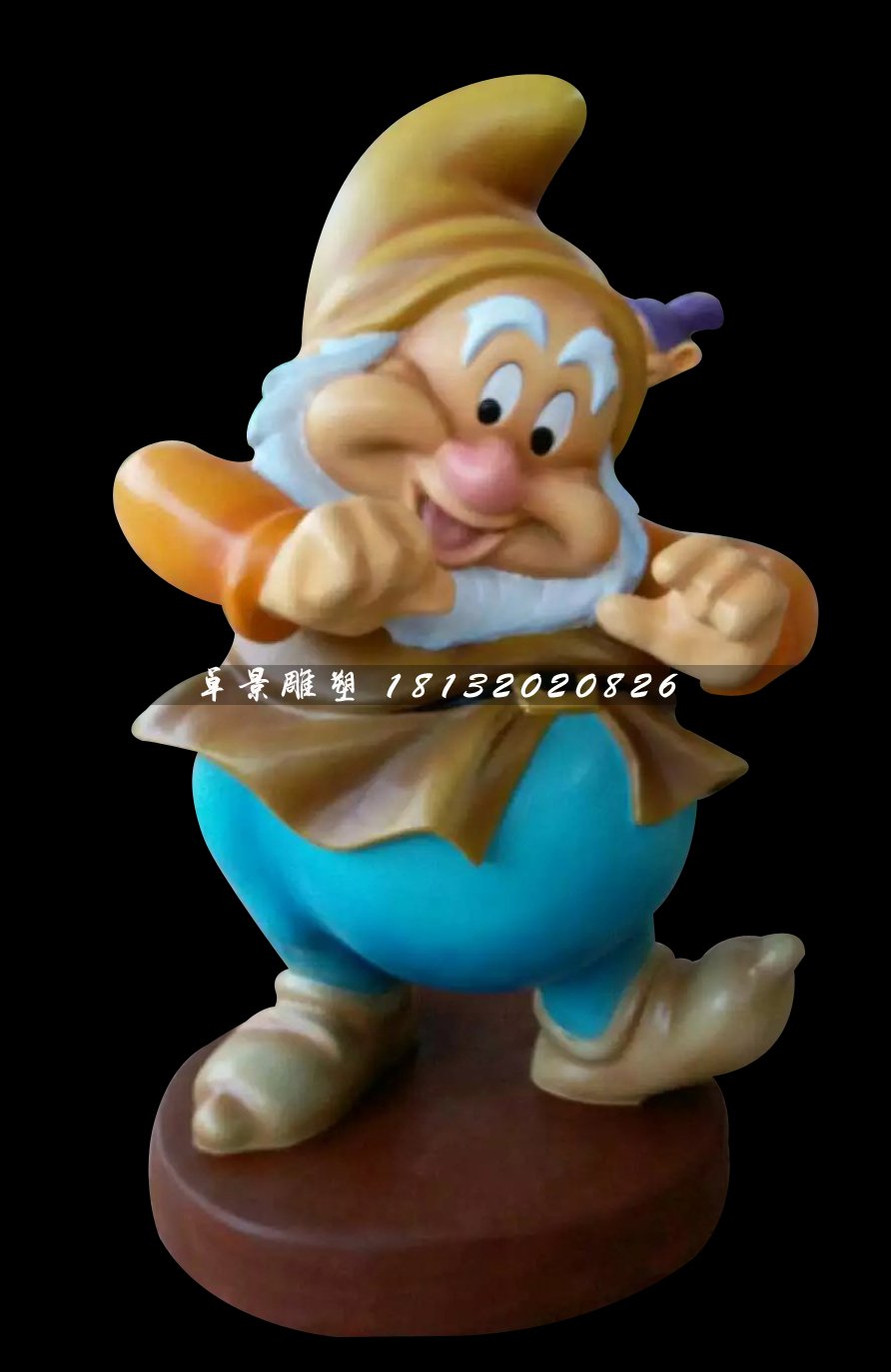 小矮人雕塑,玻璃鋼卡通雕塑 (5)