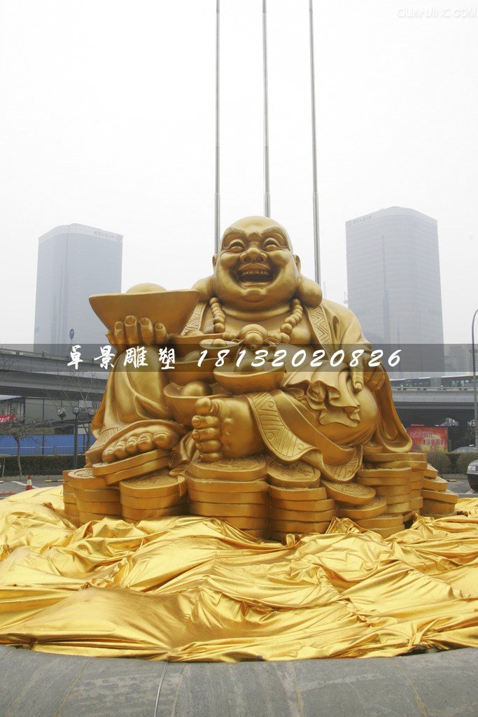 彌勒佛銅雕,廣場(chǎng)大型銅佛像