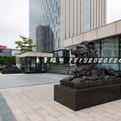 匯豐獅銅雕,銀行門口銅獅子
