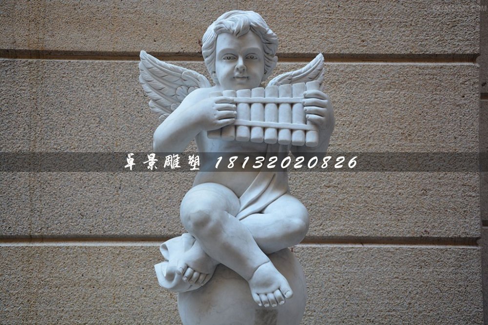 音樂小天使石雕,人物石雕