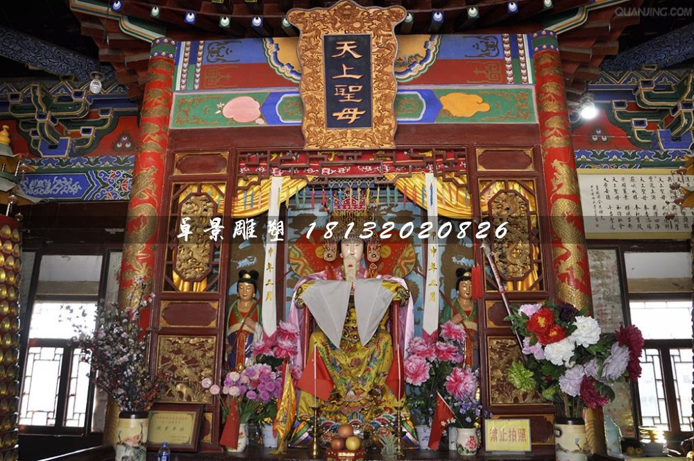 媽祖雕塑,玻璃鋼神仙雕塑