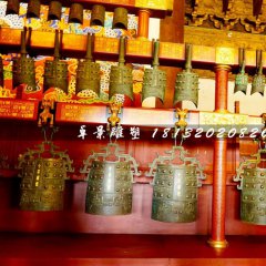 青銅編鐘雕塑，仿古編鐘雕塑