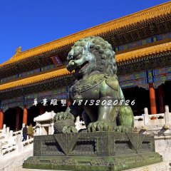 青銅獅雕塑,北京獅雕塑