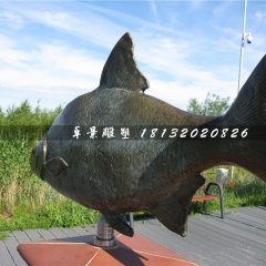 銅雕魚，廣場(chǎng)動(dòng)物銅雕