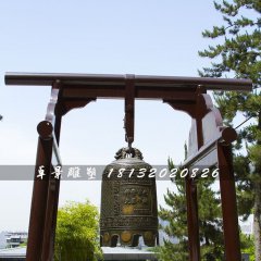 銅鐘，黃銅鐘，廣場(chǎng)銅鐘雕塑