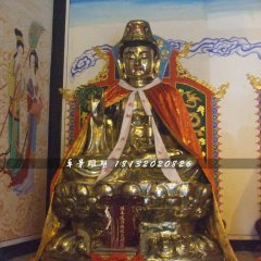 送子娘娘銅雕，寺廟神仙銅雕