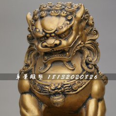 北京銅獅子,鑄銅獅子