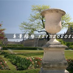 花缽石雕,大理石花盆