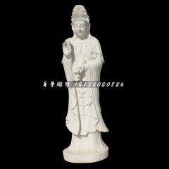 觀世音菩薩石雕，立式佛像