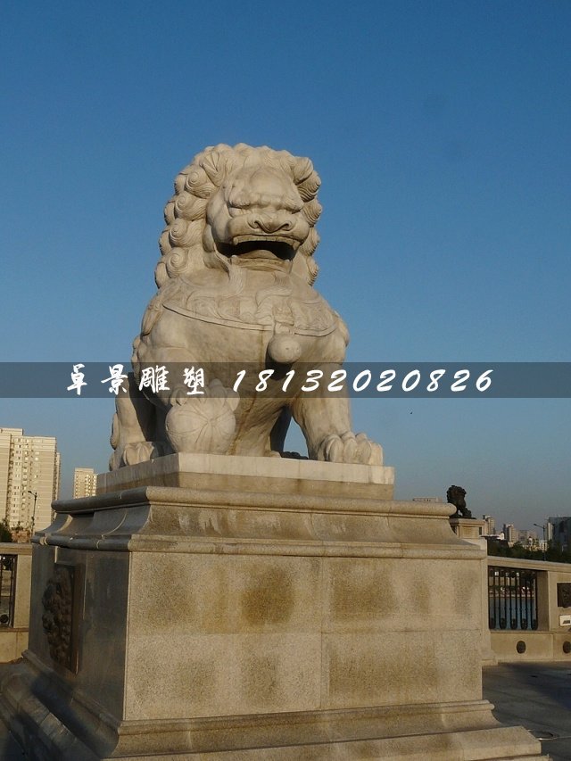北京獅,大理石獅子