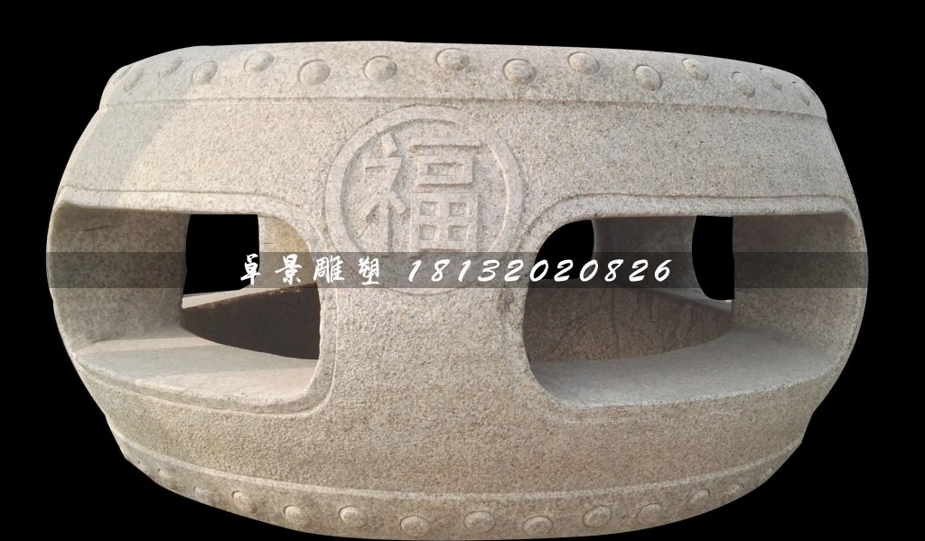 福桌石雕,大理石圓桌雕塑