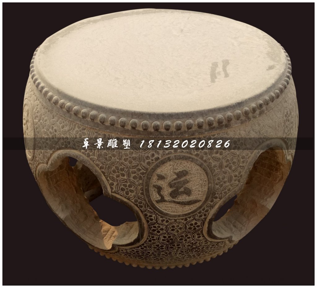 石雕桌椅,仿古青石桌椅 (2)