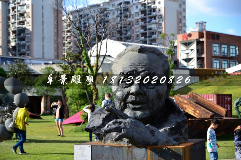 鄧小平頭像銅雕,偉人銅雕