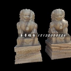 北京獅石雕，廣場動(dòng)物石雕