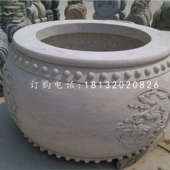 圓形水缸,大理石水缸