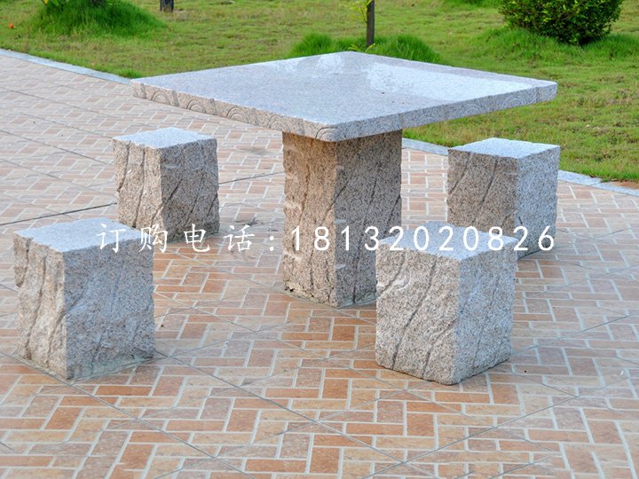 公園石桌椅,大理石桌凳