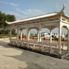 長(zhǎng)廊石雕，公園長(zhǎng)廊石雕
