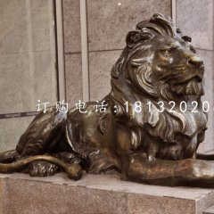 匯豐獅銅雕,歐式銅獅子