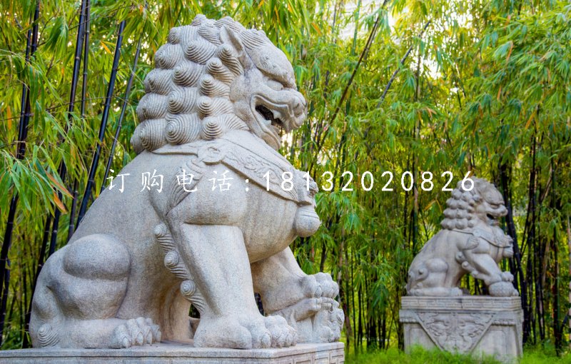 北京獅,大理石獅子