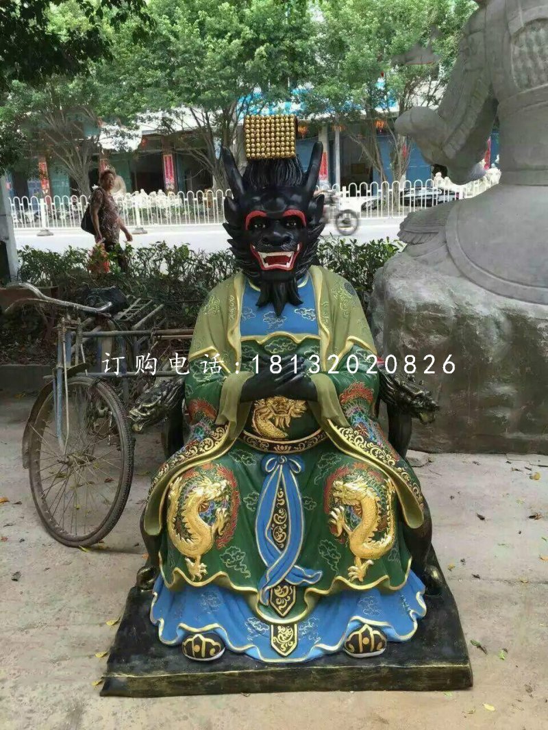龍王雕塑,玻璃鋼神仙
