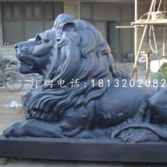 銅雕獅子,西洋獅銅雕