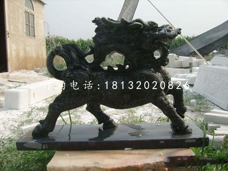石雕麒麟,廣場(chǎng)神獸石雕