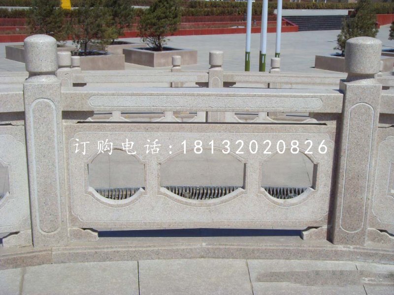 欄板欄桿石雕,中式欄板