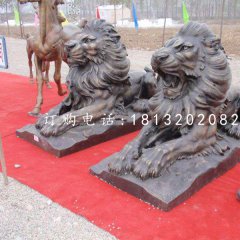 匯豐獅銅雕,銅雕西洋獅