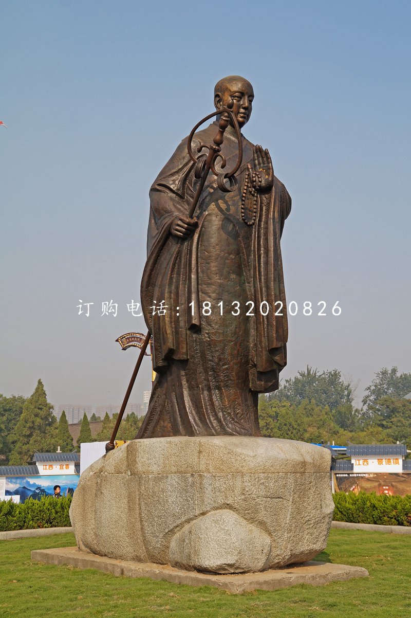 玄奘銅雕,唐朝和尚銅雕
