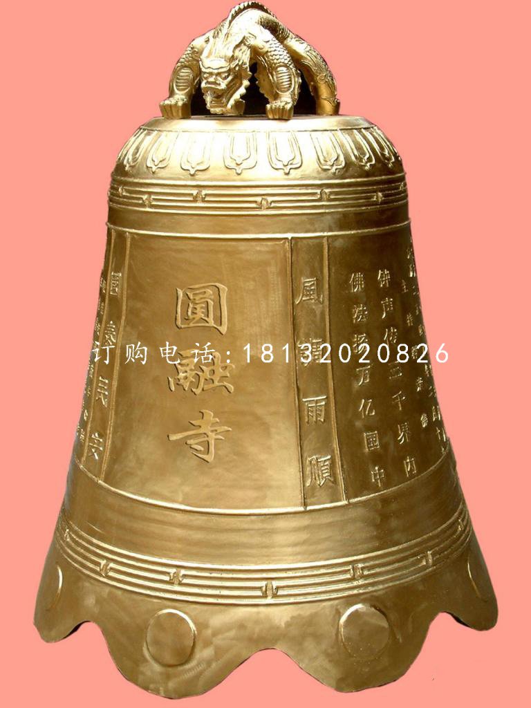 鑄銅鐘,寺廟銅鐘