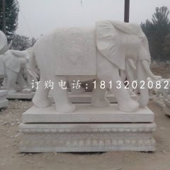 吉祥大象石雕,動物石雕