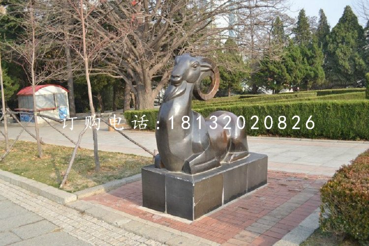 十二生肖動物銅雕 公園景觀銅雕 (2)