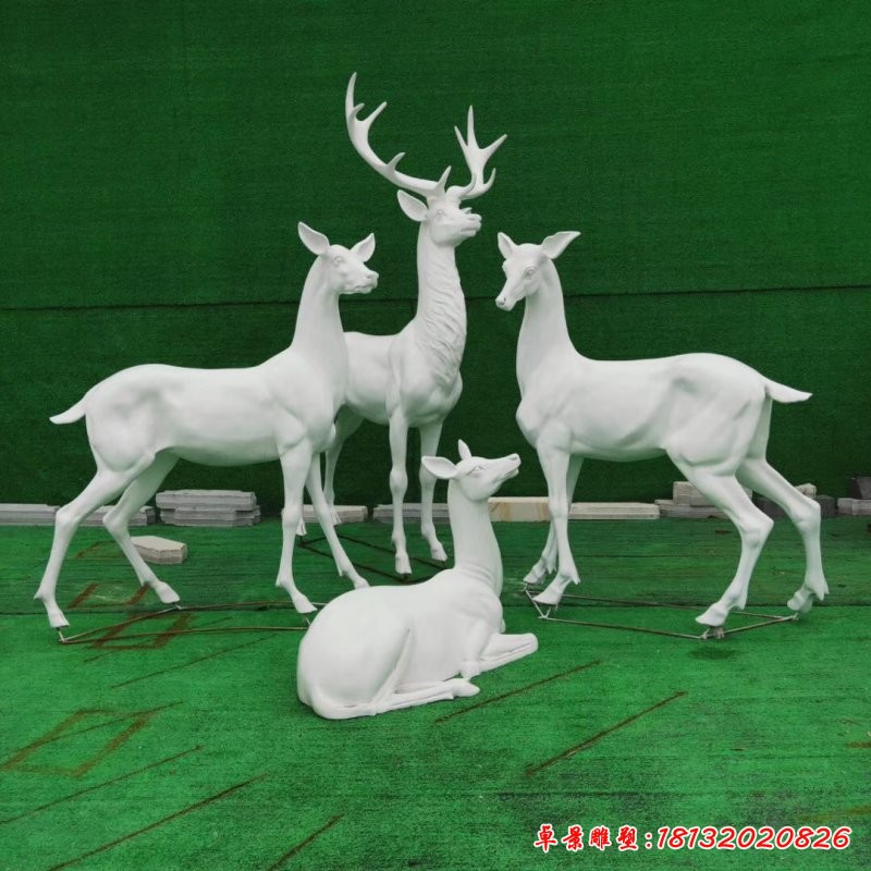 樹(shù)脂玻璃鋼鹿工藝品