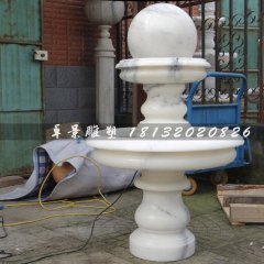 大廳石雕風(fēng)水球，室內(nèi)風(fēng)水球