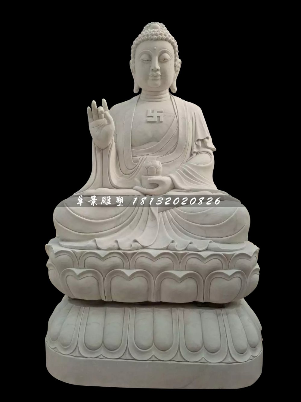 如來佛石雕,大理石佛像雕塑
