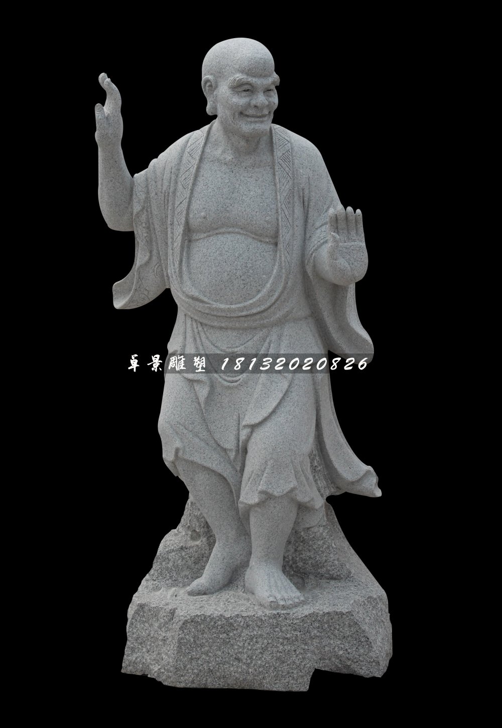 羅漢石雕,寺廟佛像石雕
